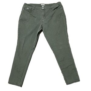 Jaclyn Smith Woman Skinny Plus Army Jean Women’s Size 20w